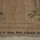 Poster 'birds' Offsetdruck von j. F. Schreiber Professor burst. Jäger / Dr. Ernst Hofman 1899