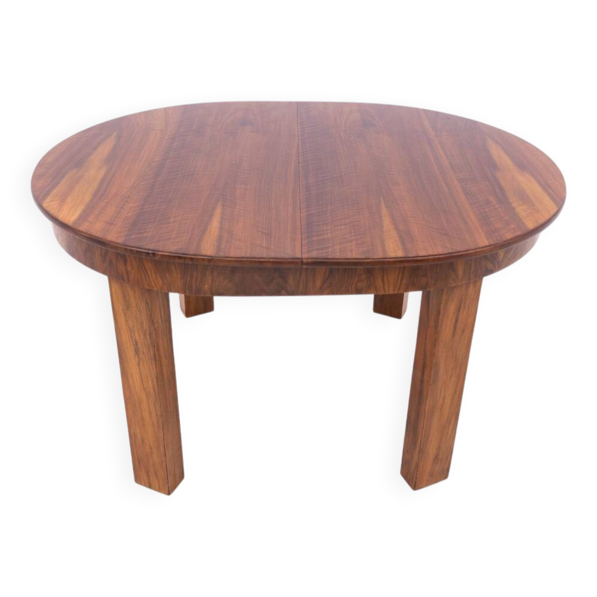 Art Deco table from the 1940s, Poland. After renovation.