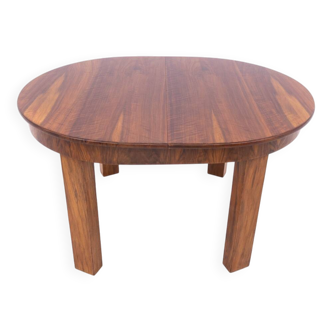 Art Deco table from the 1940s, Poland. After renovation.