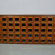 Vintage Dutch Oak Haberdashery Shop Cabinet / Vitrine, 1950s