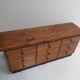Cabinet de classement en pin vintage avec tiroirs