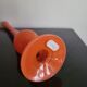 Vase orange JG Durand