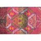 1970s Turkish Hand-Knotted Wool Cotton Pink Runner 79x371