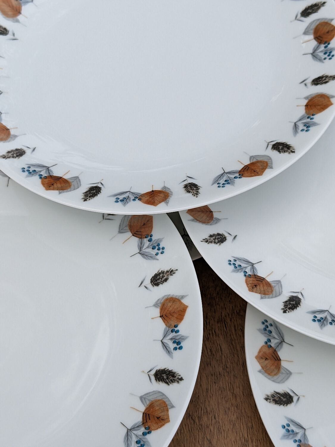 Limoges porcelain dessert service
