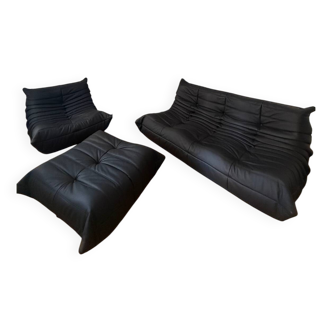 Ensemble de canapés togo par michel ducaroy pour ligne roset 1970