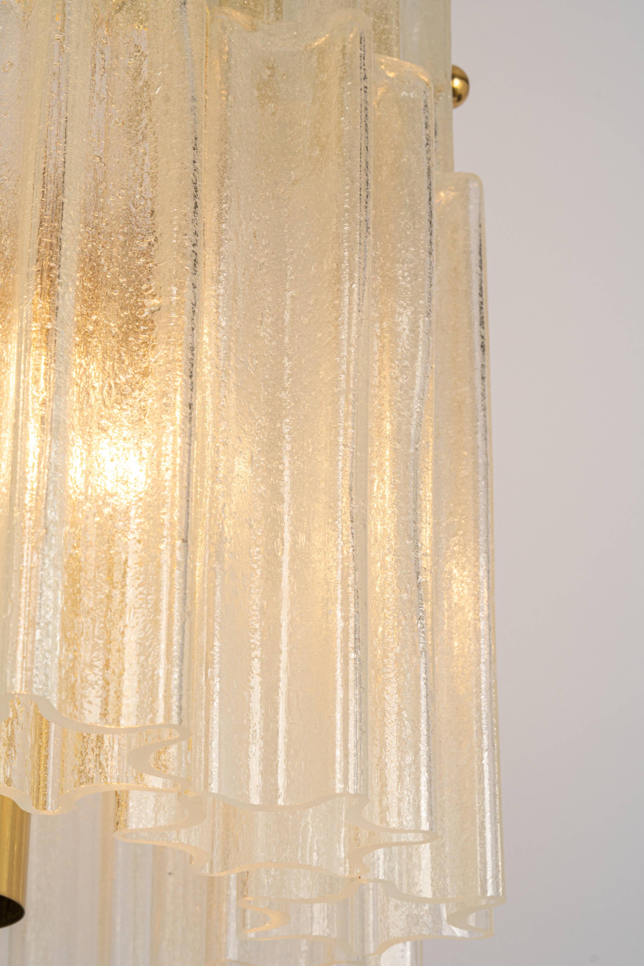 Suspension en Verre Limburg, Allemagne, Années 1970