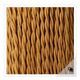 Cotton rope portable lamp, 3 M fabric cable