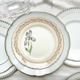 Service de table en porcelaine pour 6 personnes