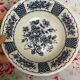 Former Melody Myott Bowl in English Iron Earth Blue Flowers