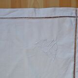 Embroidered pillowcase monogrammed MP