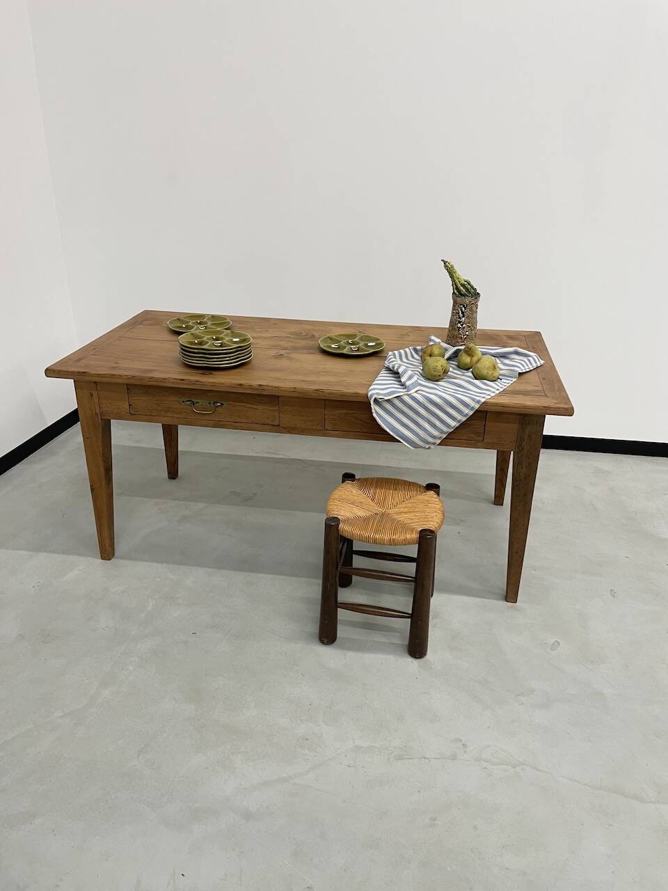 Pine farm table 165 cm