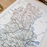 Printed in 1889, Rhône, Auvergne-Rhône-Alpes.