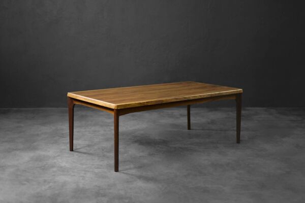Vintage Mid-Century Danish Modern Teak Coffee Table from Vejle Møbelfabrik