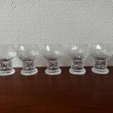 5 verres à shot iittala Kekkerit par Timo Sarpaneva, Finlande