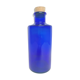 Blue glass bottle
