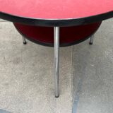 Mid-century German tubular steel table by Mauser Werke Waldeck.