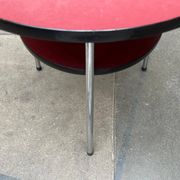 Mid-century German tubular steel table by Mauser Werke Waldeck.