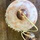 Matte Opaline Glass Pendant Light – Bohemian Vine & Fringe Decor