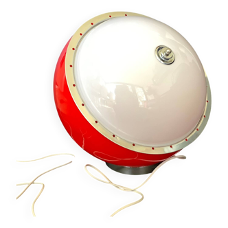 Large (diameter 50cm) ball lamp italy 1960-70 dlg harvey guzzini