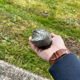 Statue, ancient Inuit sculpture in soapstone.