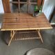 Rattan coffee table