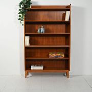 Scandinavian teak bookcase by Ferdinand Lundquist, 1960s