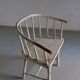 Wabi sabi white armchair | Latvia | 1900s
