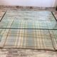 Curved glass design coffee table