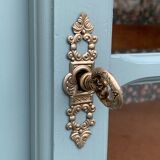 Parisian wardrobe glazed blue gray