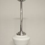 Opaline Art Deco hanging lamp
