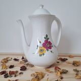 Vintage porcelain teapot Digoin Sarreguemines