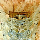 60s 70s Kinkeldey Wall Light Glass Wall Lamp Space Age Design 60s 70s