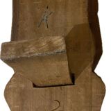 Petite chaise africaine allongée