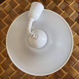 Suspension of the 80s in perforated white metal