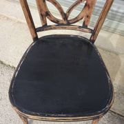 Salon Baumann, 1910, banquette, fauteuil et chaise bistrot