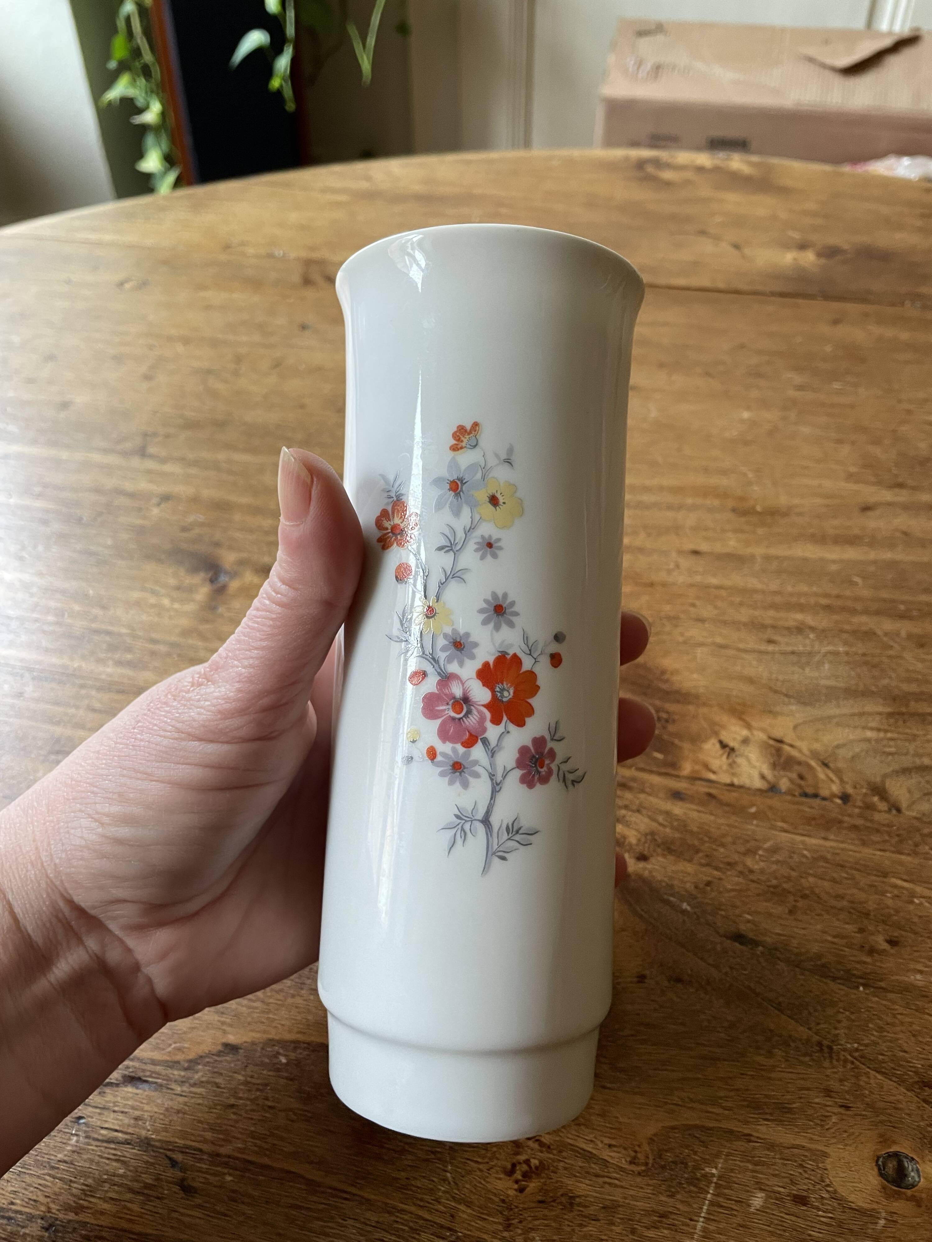 Small Creidlitz Bavaria Germany porcelain vase - old, vintage