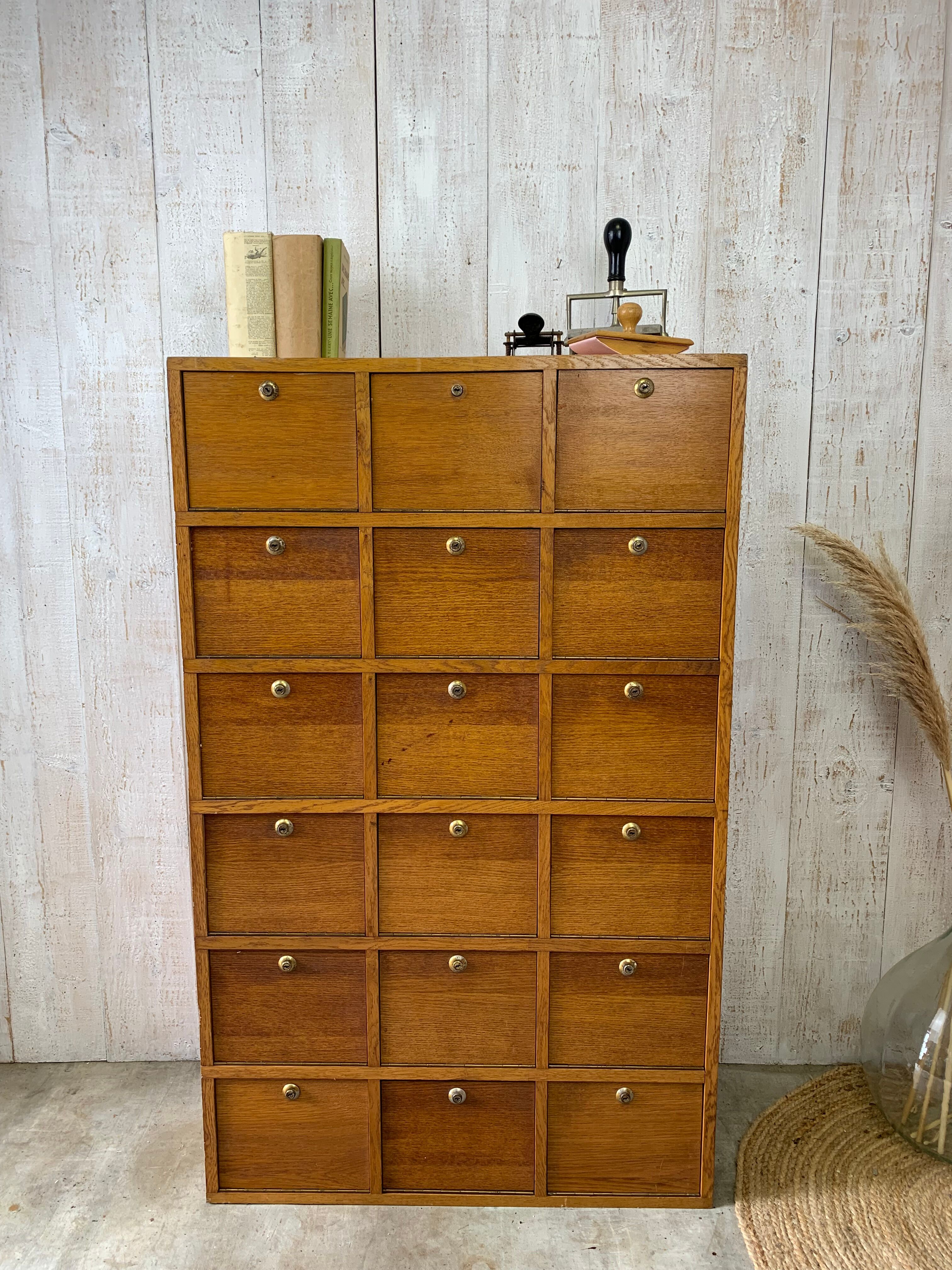 Vintage locker cabinet
