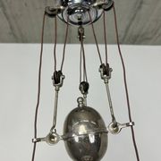 Adjustable Art Deco pendant lamp