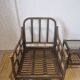 Rattan armchair and table