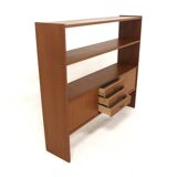 Scandinavian teak bookcase, Sweden, 1960