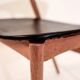 Chaise scandinave vintage en teck