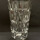 Carved crystal vase from Saint Louis