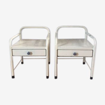 Pair of nightstands boarding school