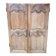 Double portes anciennes de placard