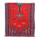 Red Vintage Moroccan Rug 167 x 190 cm - Berber Wool Rug - Handmade Rug Boho