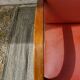 paire de fauteuils art déco, terracotta