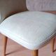 4 vintage Baumann Essor chairs in wood and skai from the 1960s.