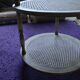 Table basse cannage/bois