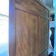 Art Deco wardrobe with oval mirror