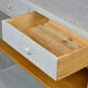 Antique french pine shop counter, 1930